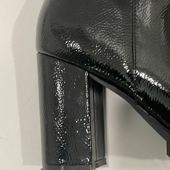 Forever21 black faux platform ankle booting size 8 - Picture 3 of 16